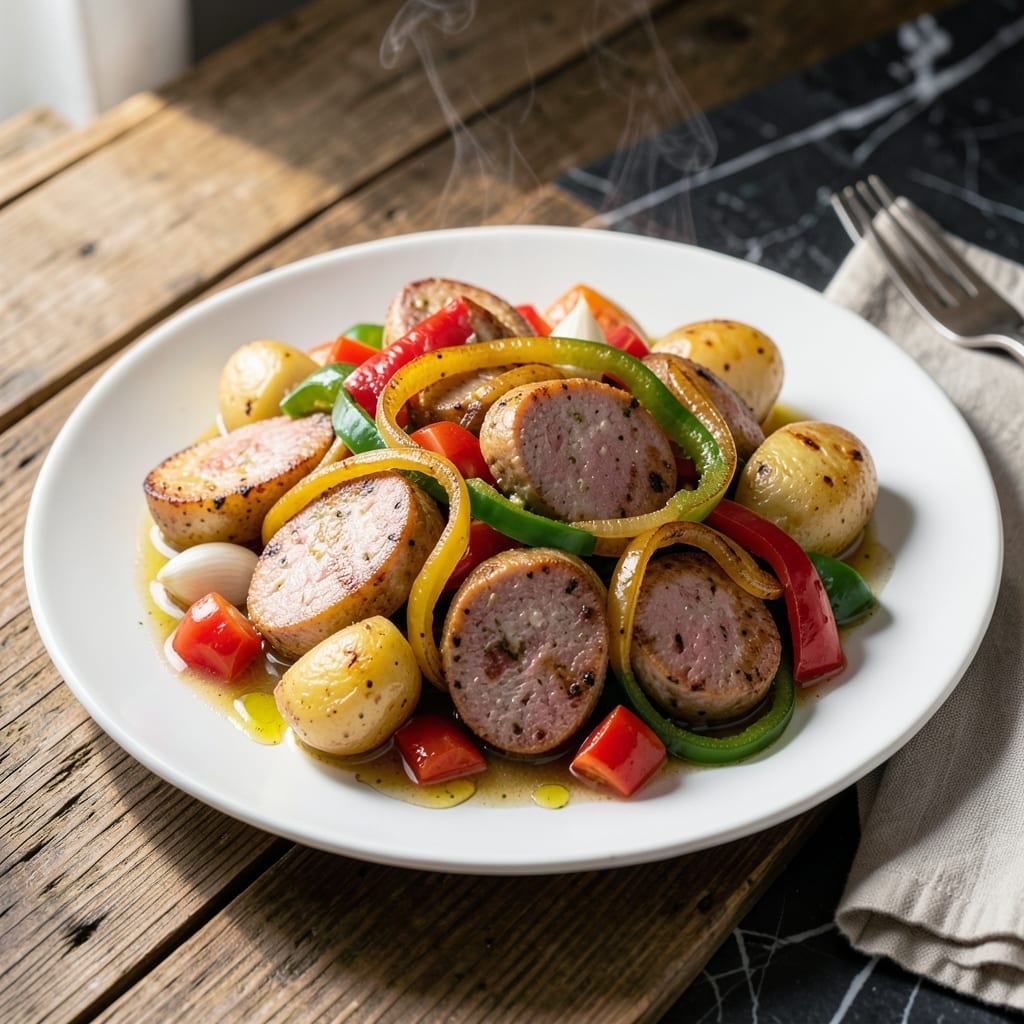 Chicken Sausage Crock Pot Recipe: Smoky Hands-Off Comfort