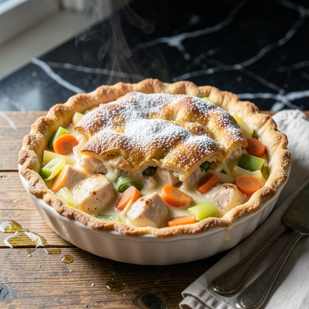Southern Pot Pie Recipe: Flaky Crust Over Savory Southern Fillings