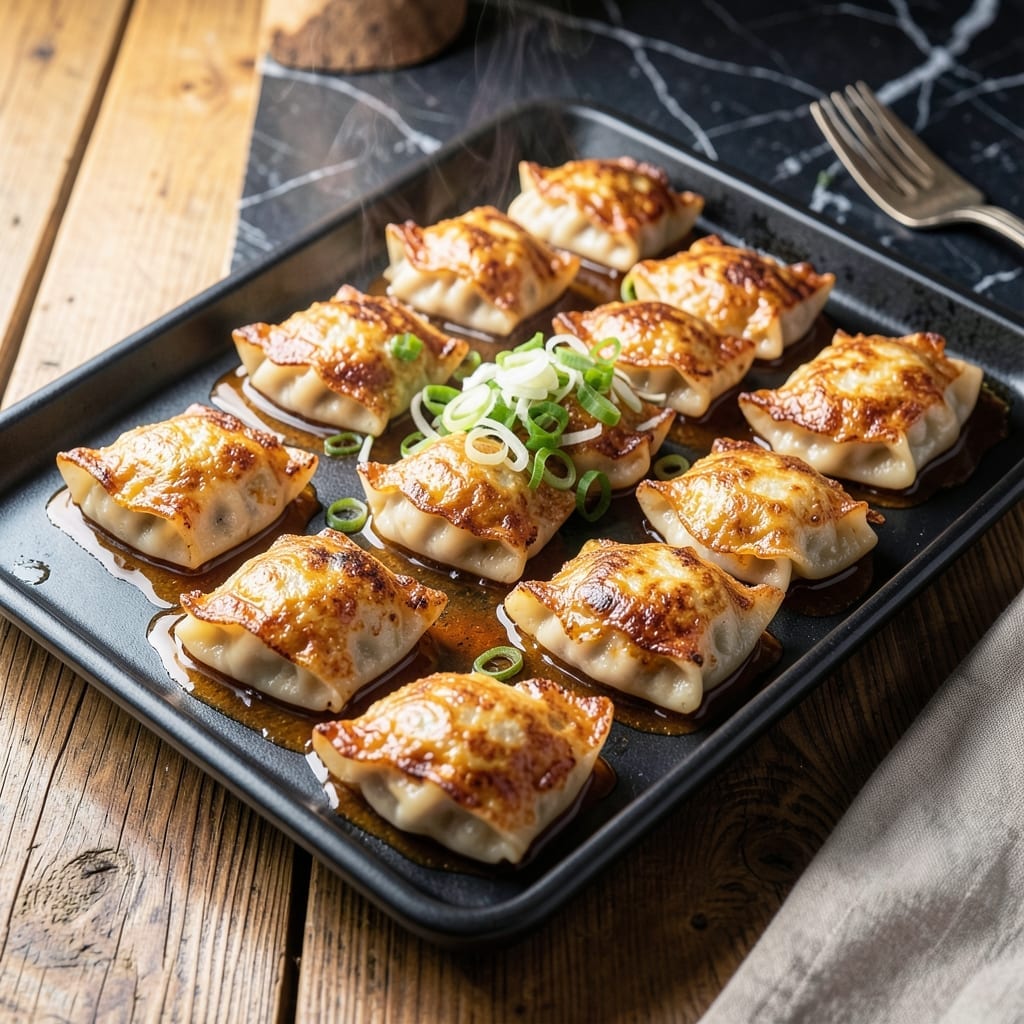 Pot Sticker Bake Recipe: Crispy Bottoms Without the Frying