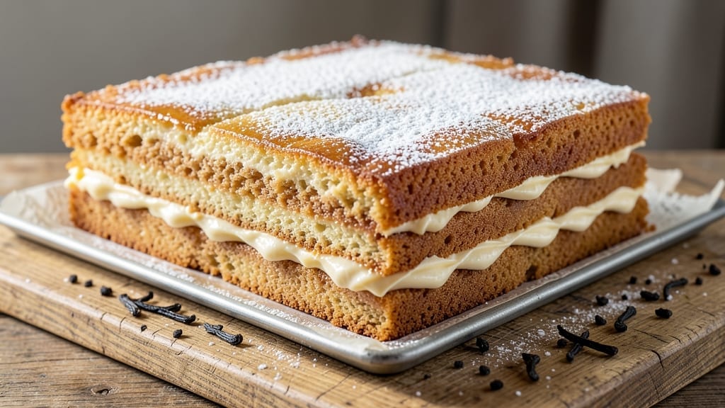 12x18 Sheet Cake Recipe: Triple-Layered Vanilla Dream With Homemade Buttercream