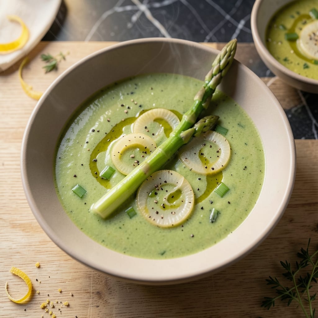 Asparagus Soup Recipe Low Fat: Velvety Texture Without the Cream