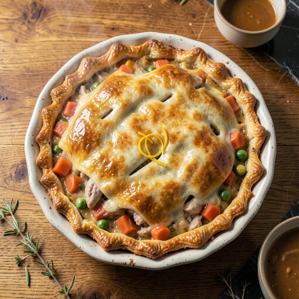 Chicken Pot Pie Crust Recipe Quick: Buttery Layers in Half the Time