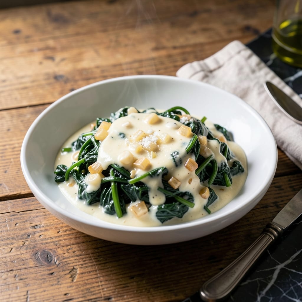 Creamed Spinach Recipe Low Fat: Silky Texture Without the Guilt
