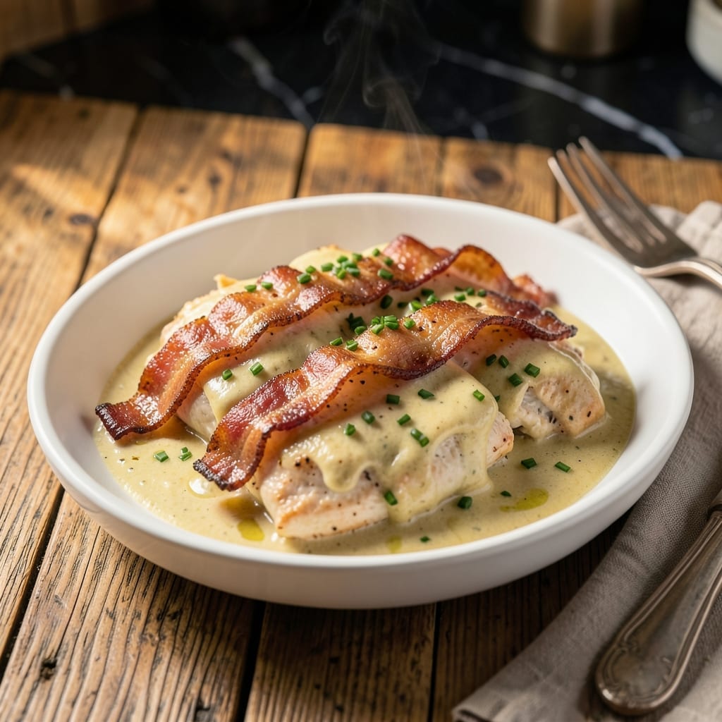 Chicken Bacon Ranch Crock Pot Recipe: Hands-Off Creamy Indulgence