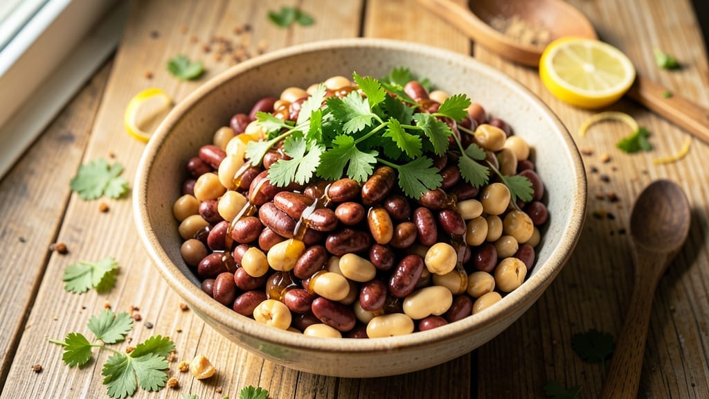 3 Bean South African Three Bean Salad Recipe: Zesty Citrus and Herb Brightness in Minutes