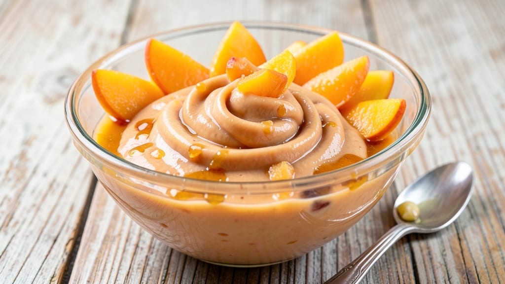 2-Quart Peach Ice Cream Recipe: Velvety Swirls With No Ice Crystals