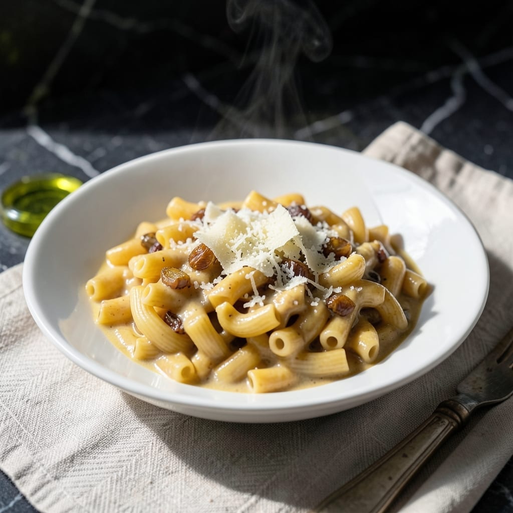 One Pot Ditalini Pasta Recipe: Cheesy Broth-Soaked Perfection