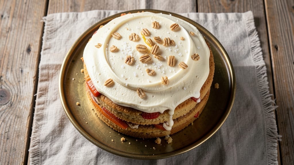 8 Carrot Cake Recipe: Spiced Vanilla Bean Swirls and Crunchy Walnut Topping