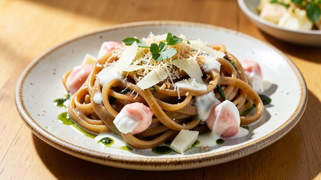 3 Cheese Recipe: Al Dente Noodles With Melty Triple Cheese Pull