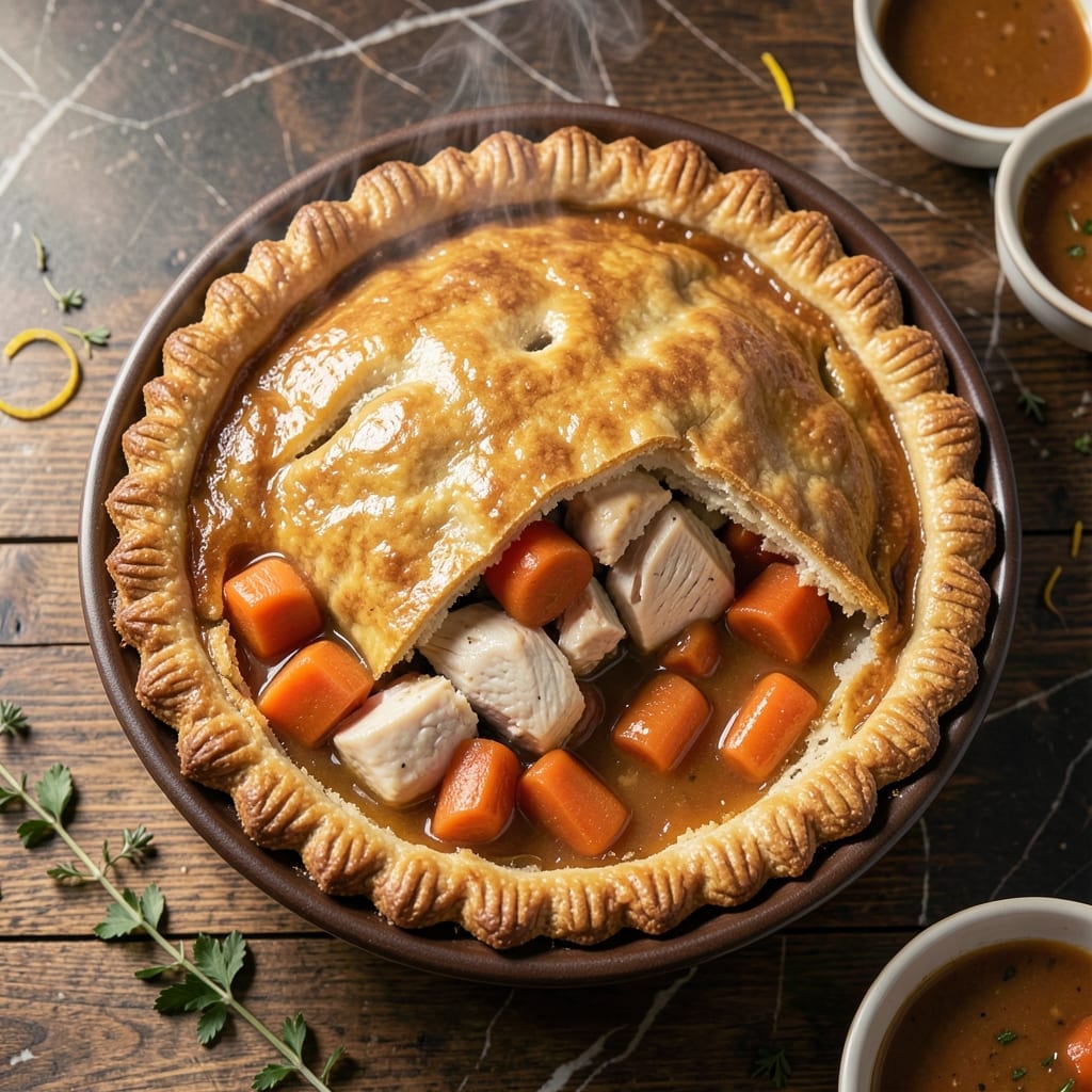 Mrs Budd's Chicken Pot Pie Recipe: Grandma's Flaky Crust Tradition