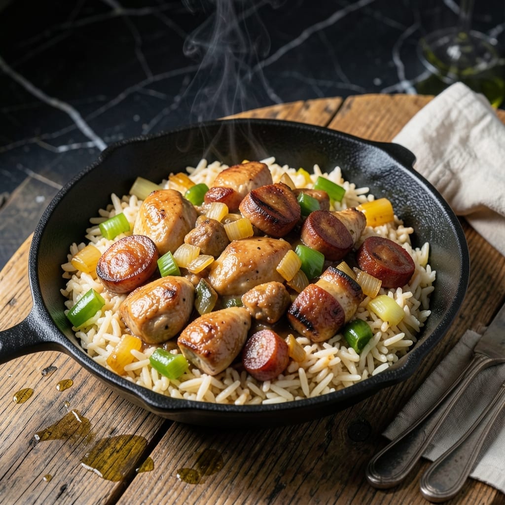 Instant Pot Chicken and Sausage Jambalaya Recipe: Cajun Spice in One Pot