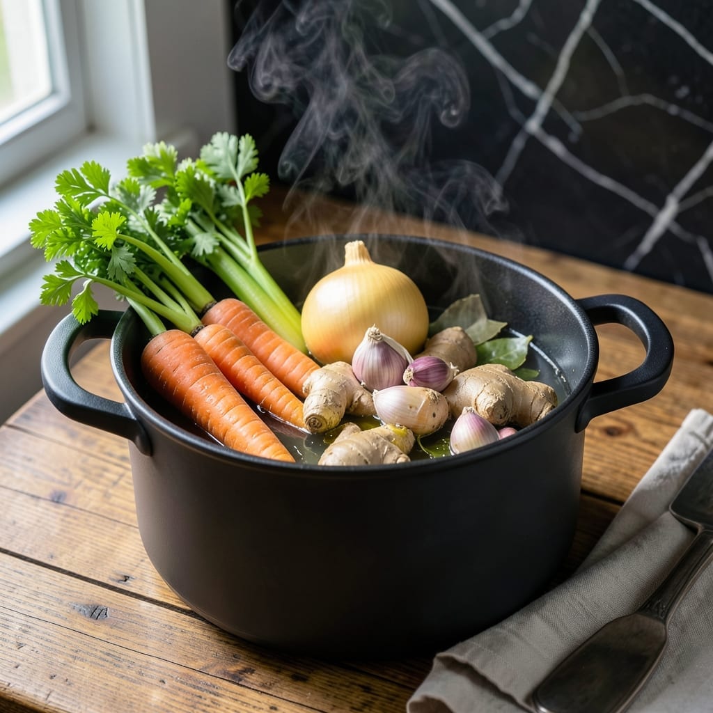 Winter Simmer Pot Recipe: Cozy Aromatic Broth for Chilly Days