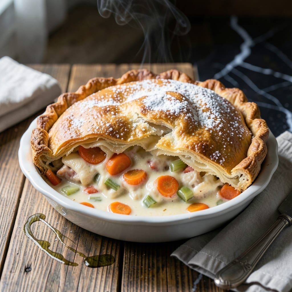 Wolfgang Puck's Pot Pie Recipe: Celebrity Chef's Creamy Savory Masterpiece