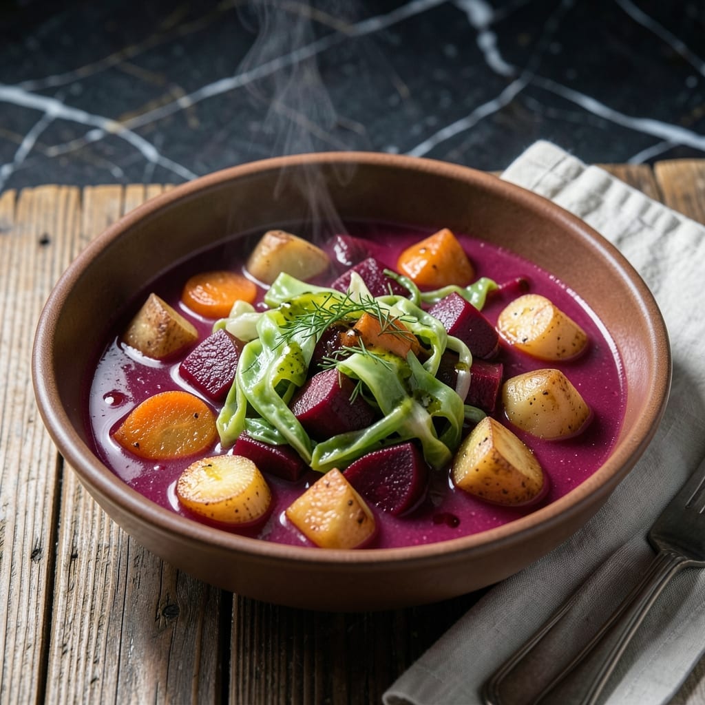 Borscht Crock Pot Recipe: Slow-Cooked Beet and Cabbage Richness