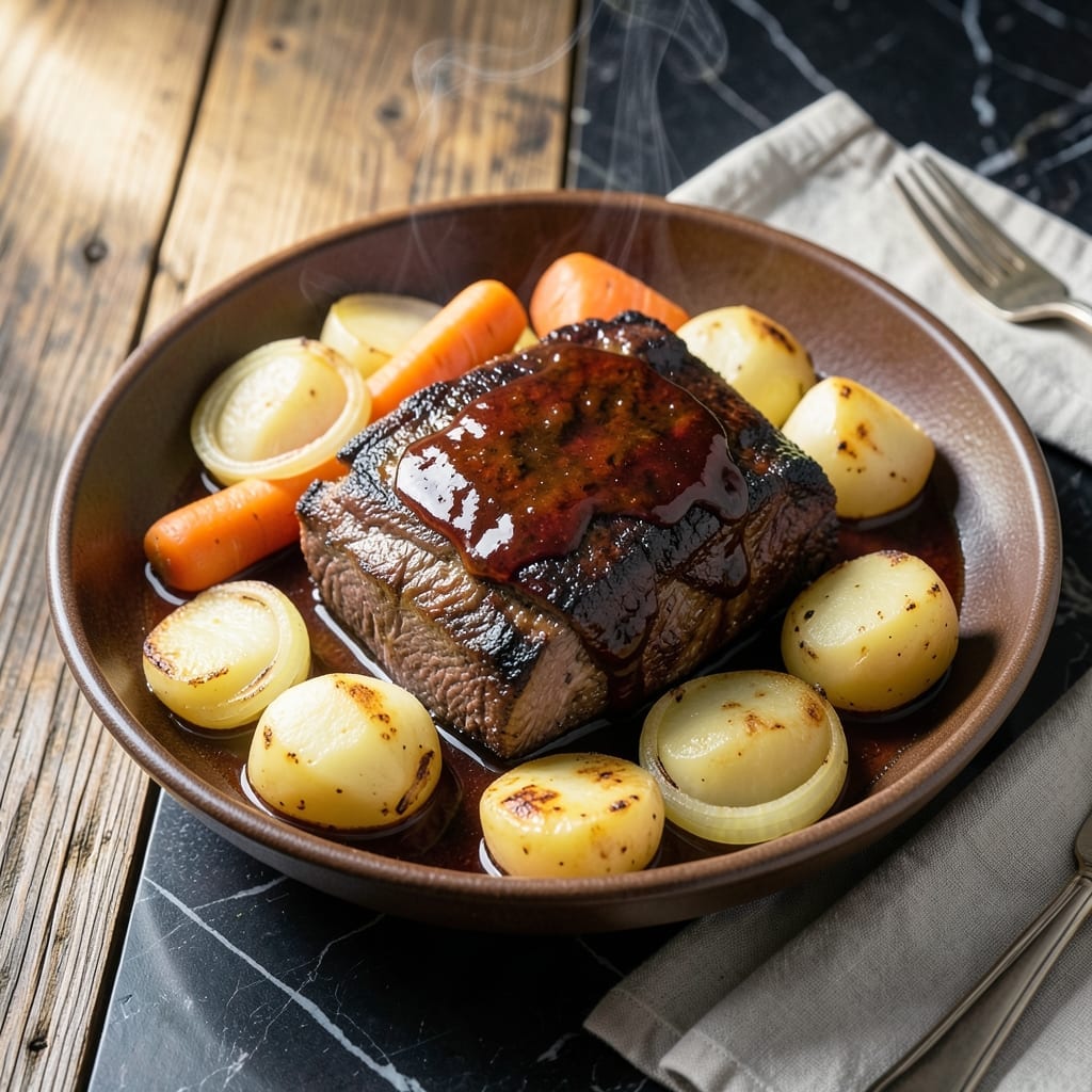 Gluten Free Pot Roast Crock Pot Recipe: Slow-Cooked Richness with Herbed Gravy Gluten Free Pot Roast Crock Pot Recipe: Slow-Cooked Richness with Herbed Gravy
