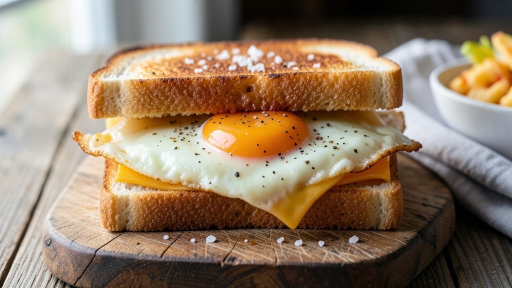 7-11 Egg Sandwich Recipe: The Breakfast Hack With Crispy Eggs and Toasted Bread