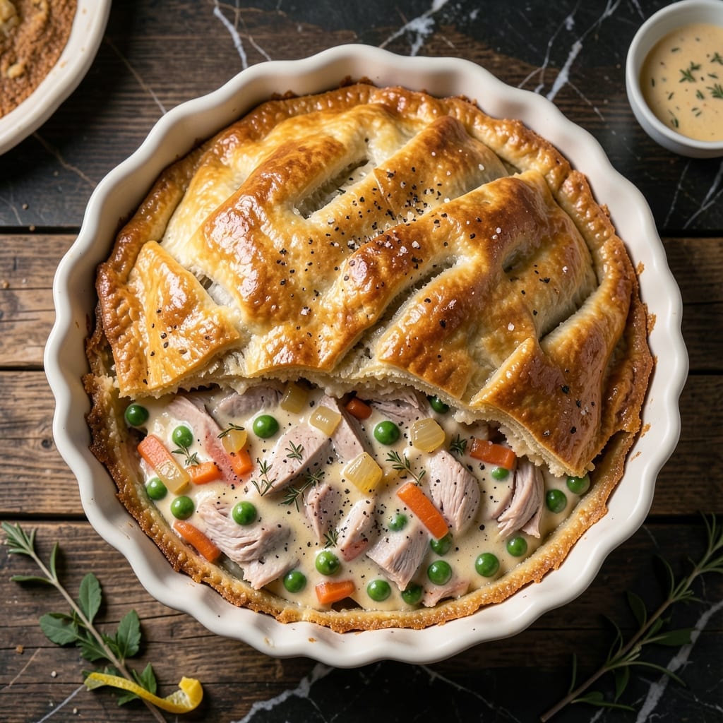 Best Turkey Pot Pie Recipe From Scratch: Flaky Crust and Savory Filling