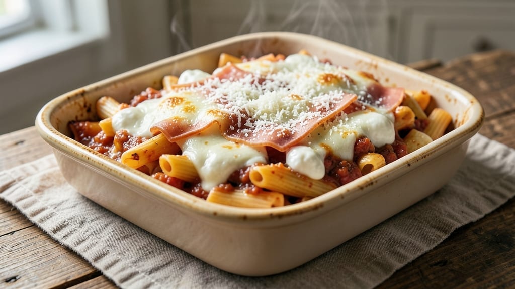 4 Cheese Ziti Recipe: Layered Cheese Meltdown in One Pot 4 Cheese Ziti Recipe: Layered Cheese Meltdown in One Pot