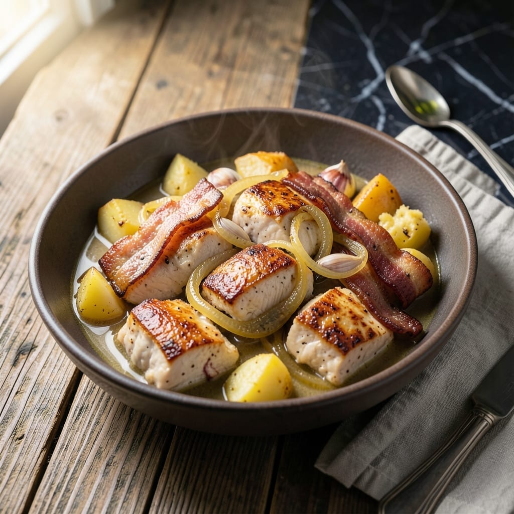 Chicken Bacon Potato Crock Pot Recipe: Hearty Layers of Smoky Flavor