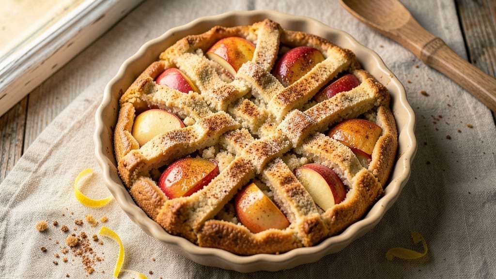 3-Ingredient Apple Pie Cake Recipe: Spiced Filling and Buttery Crust in One Bowl