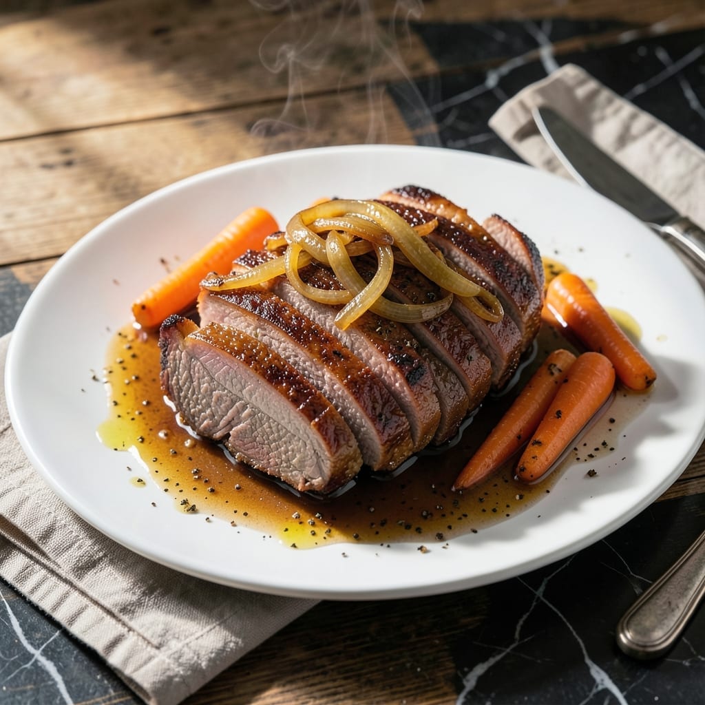 Tender Rump Roast Crock Pot Recipe: Melt-In-Your-Mouth Slow Cooked Beef Tender Rump Roast Crock Pot Recipe: Melt-In-Your-Mouth Slow Cooked Beef
