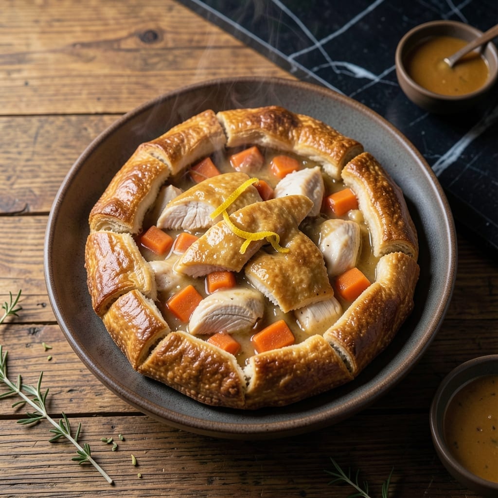 Christmas Pot Pie Recipe: Festive Flaky Crust With Holiday Spiced Filling Christmas Pot Pie Recipe: Festive Flaky Crust With Holiday Spiced Filling