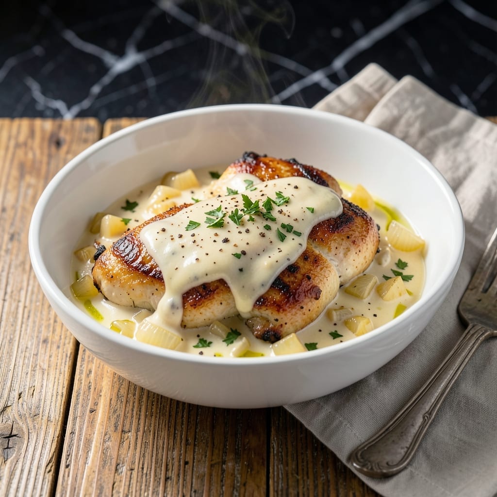 Creamed Chicken Crock Pot Recipe: Hands-Off Velvety Comfort