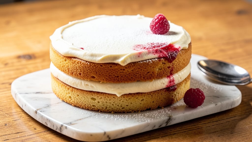 6-Inch Victoria Sponge Cake Recipe: Light, Airy Layers With Jam-Stuffed Magic
