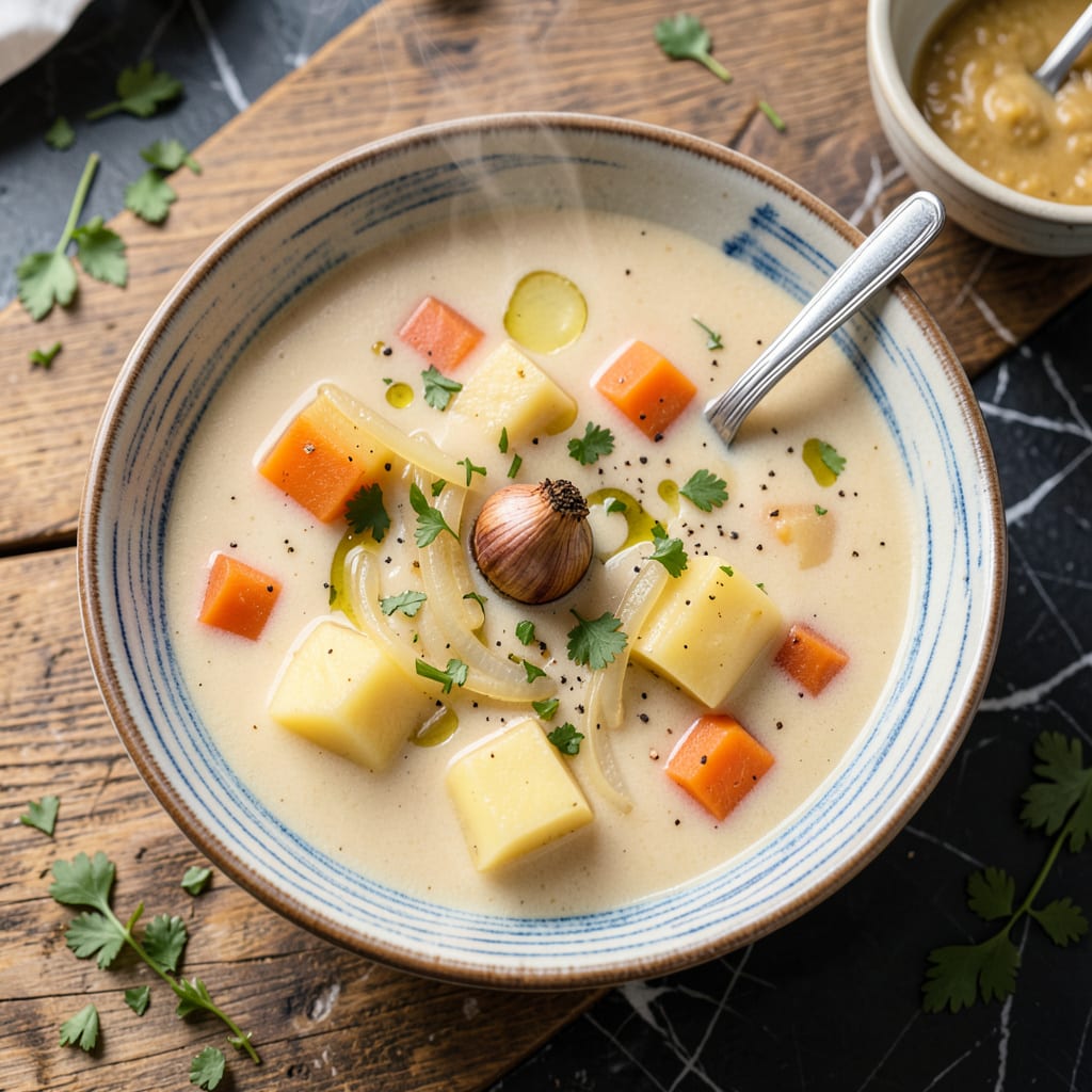 Comprehensive babciax27s potato soup recipe visual reference