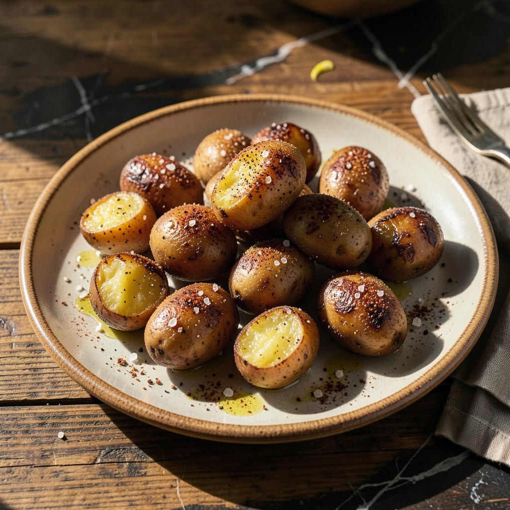 Comprehensive Baked Mini Potatoes Recipe: Crispy Skins and Buttery Centers visual reference