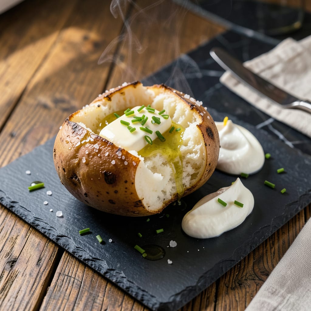 Complete Baked Potato Recipe: Crispy Skin and Fluffy Centers Every Time overview image