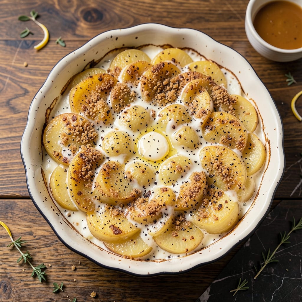 Comprehensive Baked Scalloped Potatoes Recipe: Creamy Layers With Golden Crust visual reference