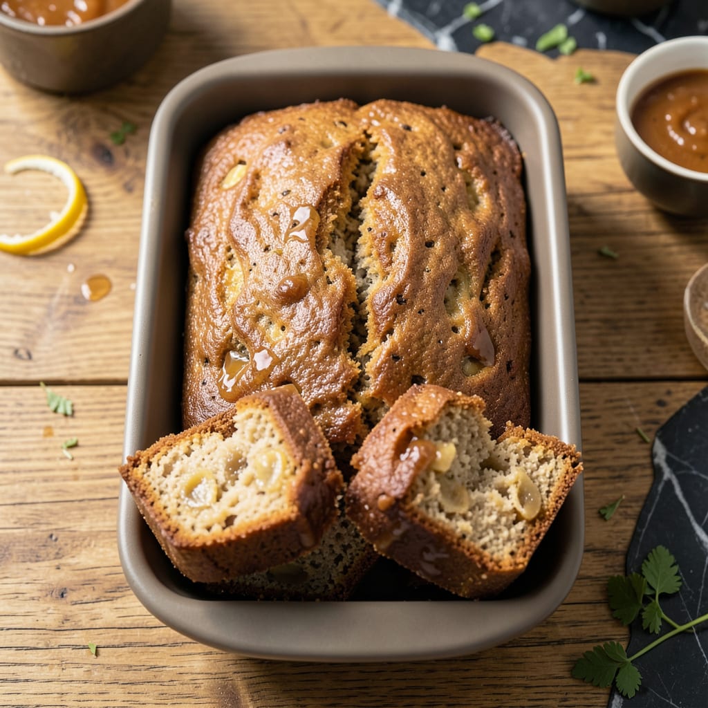 Banana Bread Low Sugar Low Fat Recipe: No Guilt Morning Treat example with annotations