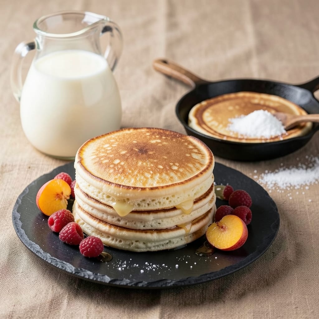3-Egg Pancakes Recipe: Fluffy Stacks in 10 Minutes Without a Mixer 3-Egg Pancakes Recipe: Fluffy Stacks in 10 Minutes Without a Mixer