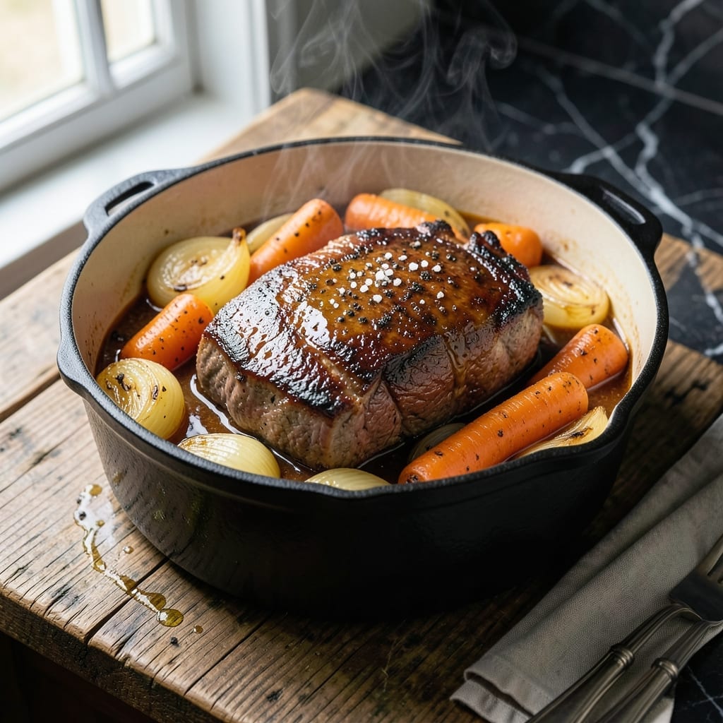 Winter Pot Roast Recipe: Slow-Cooked Beef With Root Vegetables