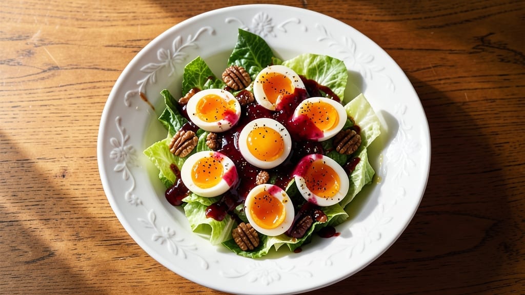 1903 Salad Recipe: Vintage Elegance with Crunchy Walnut Topping