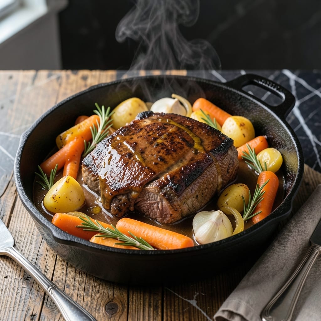 Pot Roast Recipe Oven Slow Cooked: Melt-In-Your-Mouth Sunday Supper