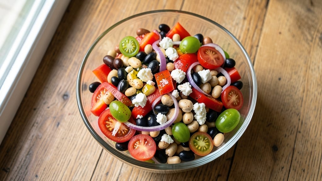 6 Bean Salad Recipe Healthy: Protein-Packed Lunch With Zero Compromises