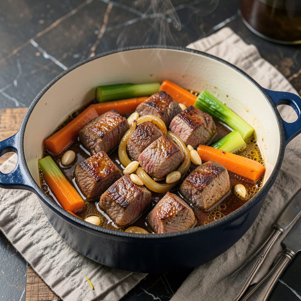 Beef Heart Instant Pot Recipe: Tender and Rich in Under an Hour illustration with key details