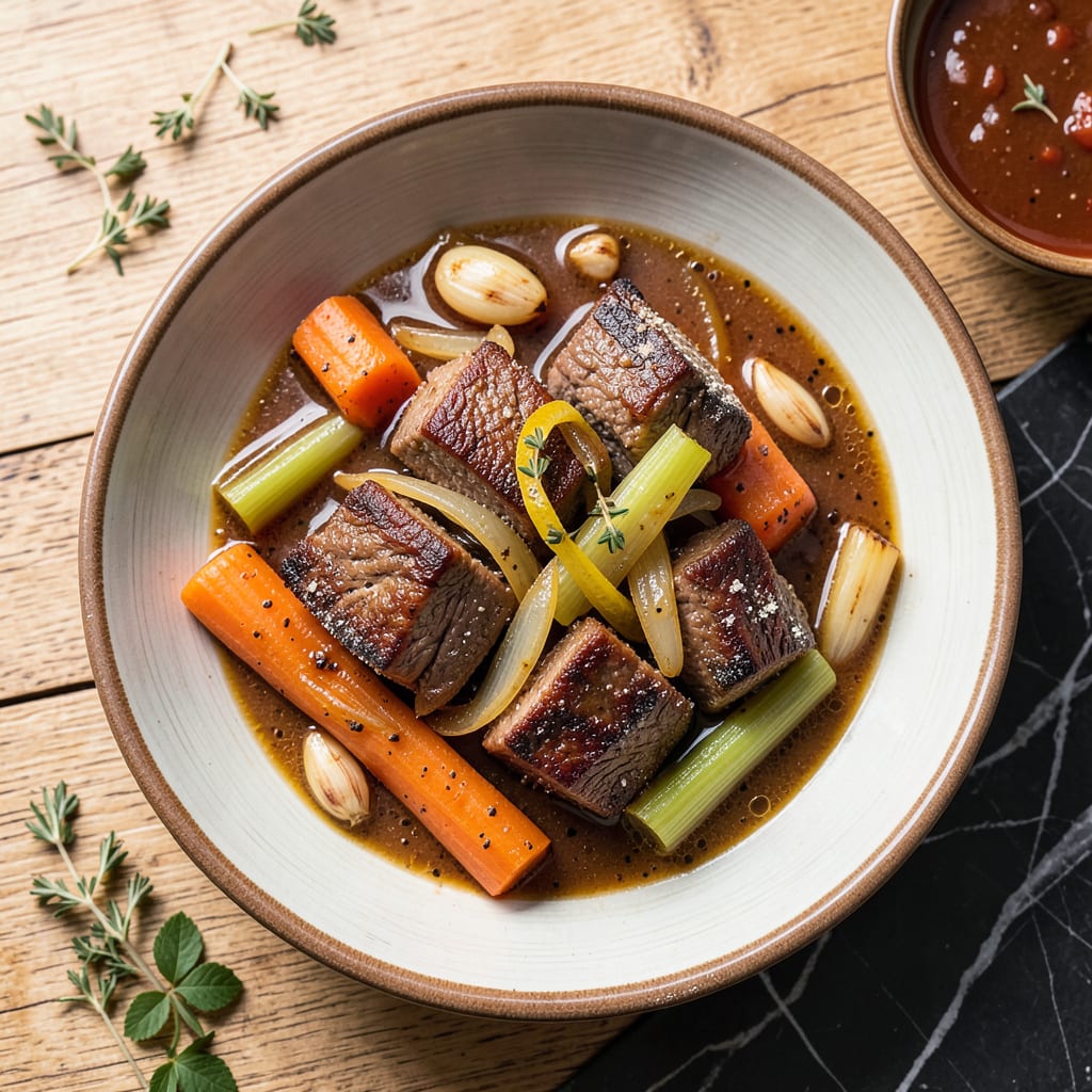Beef Stew No Potatoes Recipe: Hearty Comfort With Tender Beef and Carrots detailed visual guide