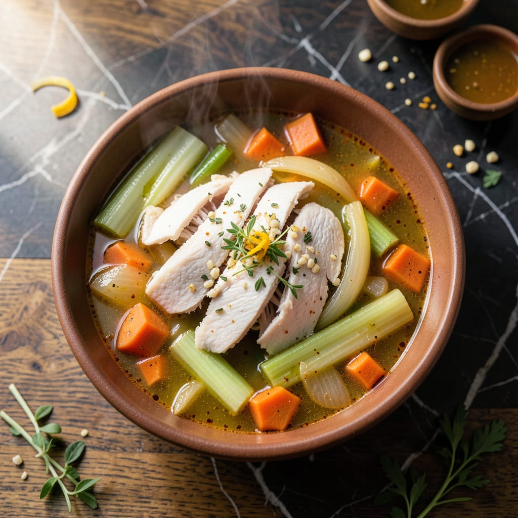 Complete Belly Fat Burning Soup Recipe: Metabolism Boosting Spiced Broth overview image