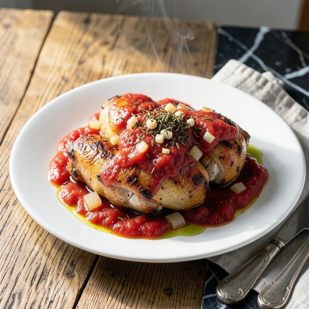 Instant Pot Chicken Tomato Recipe: Bold Mediterranean Flavors in 25 Minutes