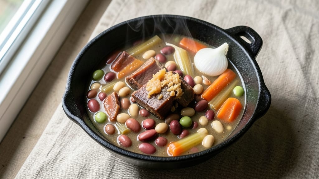 16 Bean Soup Recipe With Ham Bone: Deep Flavor From Bone-Infused Broth