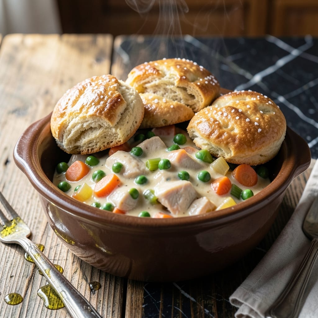 Chicken Pot Pie Crock Pot Recipe With Biscuits: Set-It-and-Forget-It Savory Comfort Chicken Pot Pie Crock Pot Recipe With Biscuits: Set-It-and-Forget-It Savory Comfort