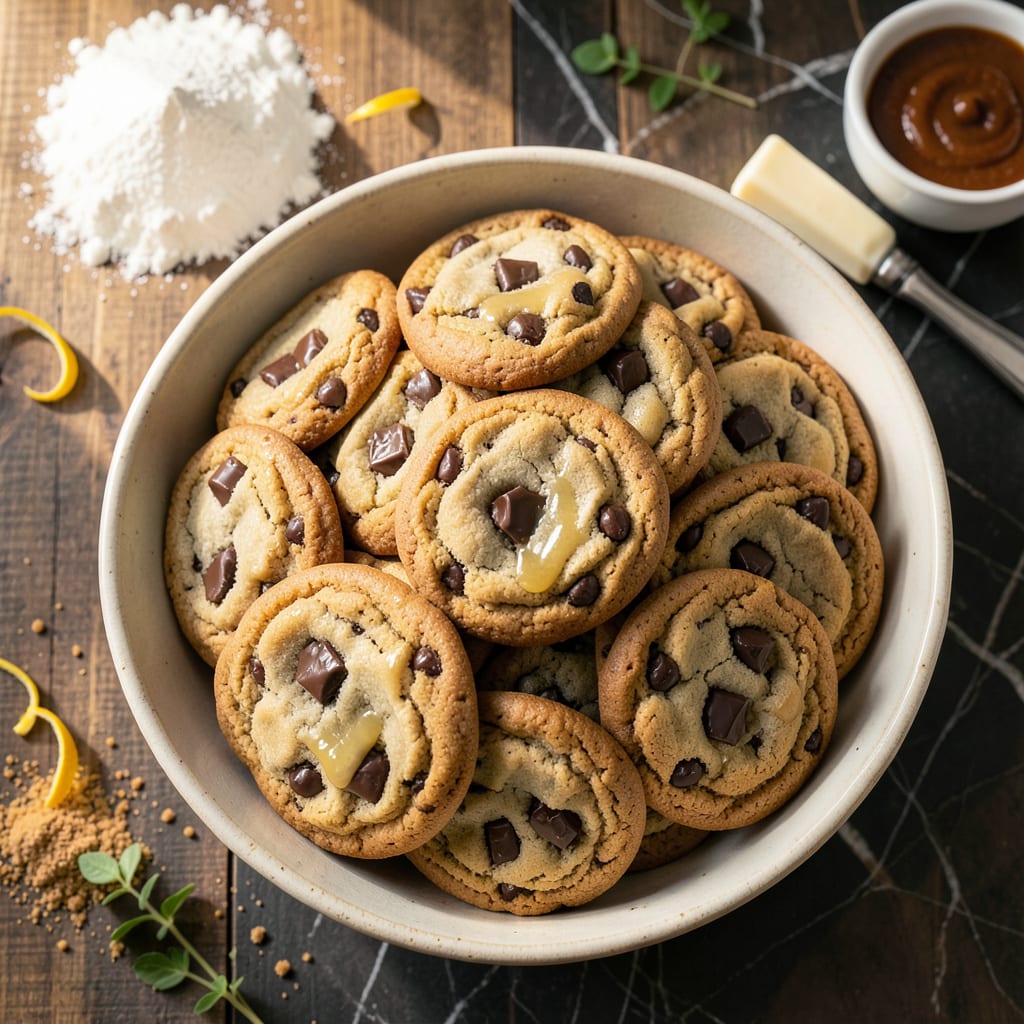 Big Fat Chewy Chocolate Chip Cookie Recipe: Bakery Style Thickness With Melty Pockets detailed visual guide