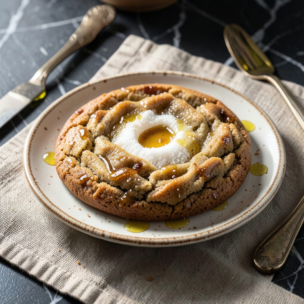 Visual representation of Big Fat Cookie Recipe: Bakery Style Thickness With Gooey Centers