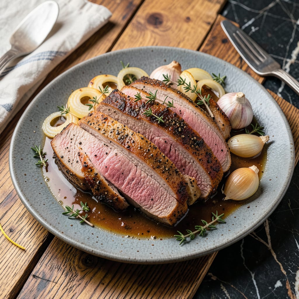 Bottom Roast Recipe Crock Pot: Fall Apart Tender With Rich Gravy example with annotations