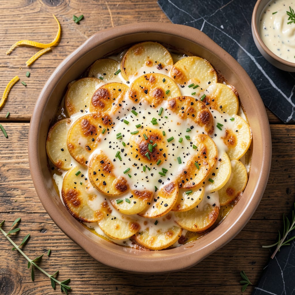 Box Scalloped Potatoes Recipe: Creamy Layers With Crispy Golden Top detailed visual guide