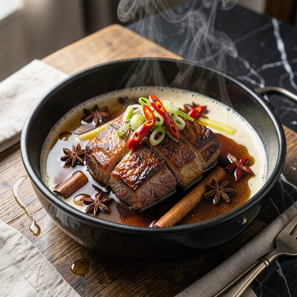 Brisket Hot Pot Recipe: Slow Simmered Beef with Asian Spices detailed visual guide