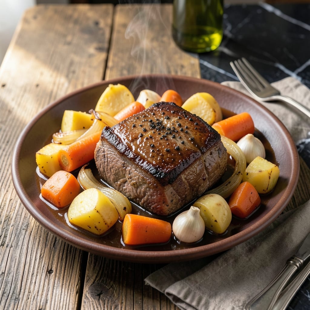Crockpot Instant Pot Roast Recipe: Hands-Off Savory Feast